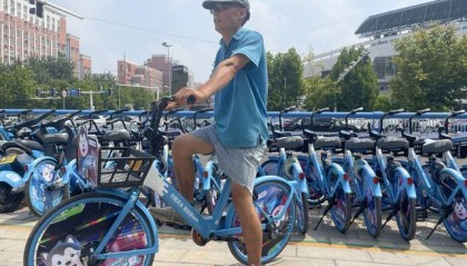 奥运赛事带火全民健身 石家庄定制运动单车与市民“趣”骑行