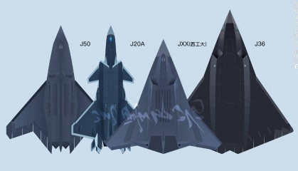 战斗机体型再突破，歼 - 41 庞大身姿极具未来感，堪称 “空中堡垒”