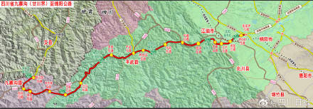 川A大军注意!国庆成都有望4小时飙拢九寨沟