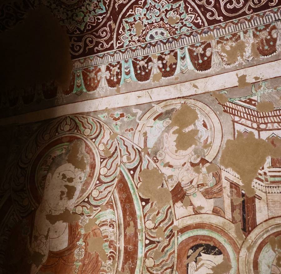 吾乡大藏·吐鲁番 | 韩国博物馆里,她在一幅壁画里看到了火焰山与哈密瓜