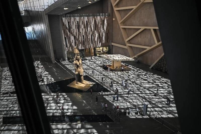 建了20年的大埃及博物馆终于开馆！图坦卡蒙、太阳船齐聚